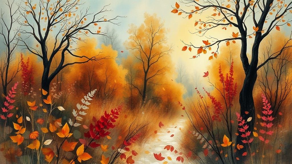 Autumn Fantasy Scenery