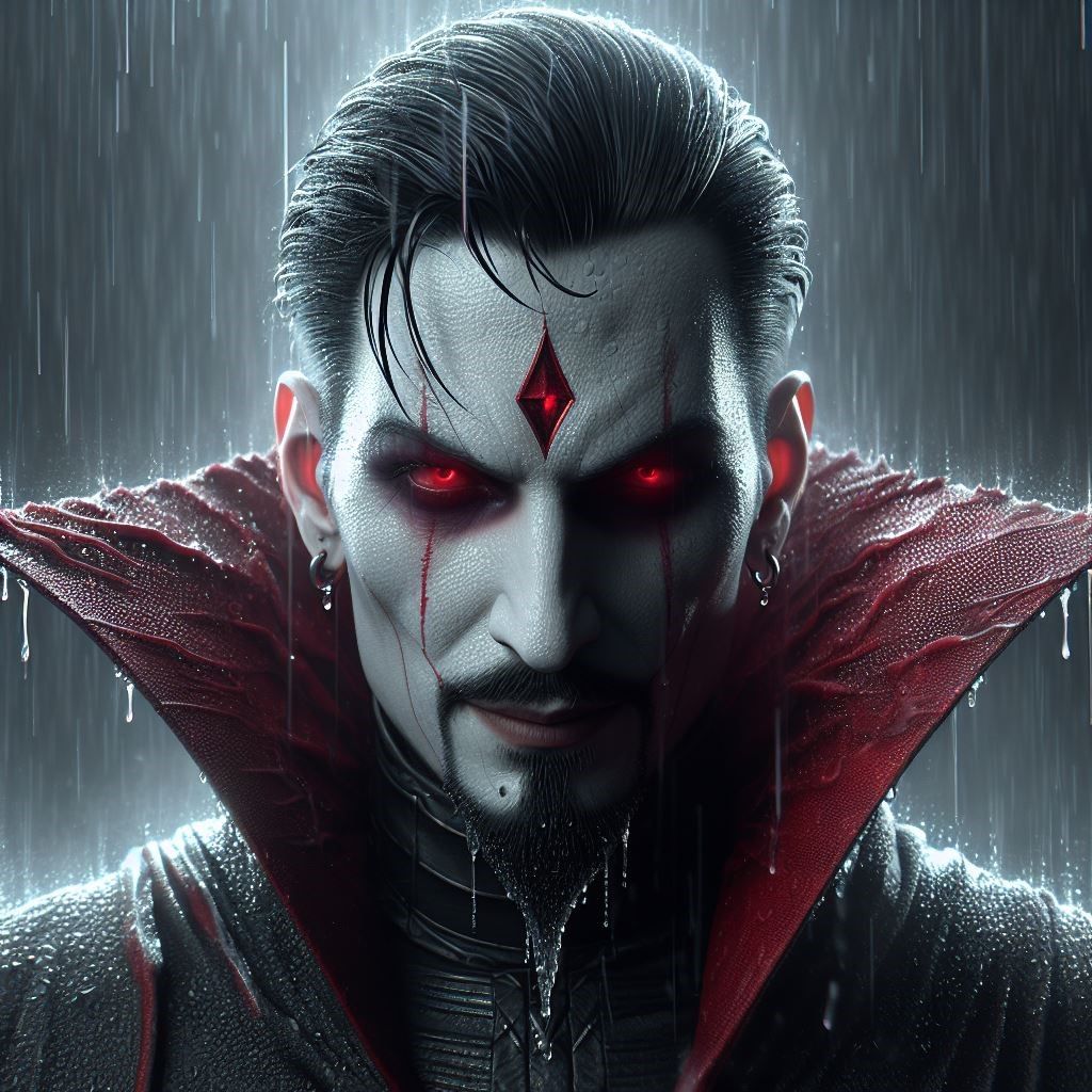 Mr Sinister  in the rain