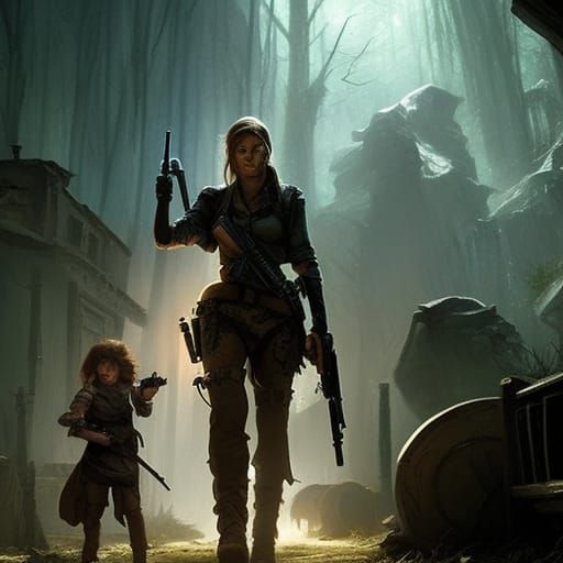 "Janie's Got A Gun" epic dark fantasy masterpiece