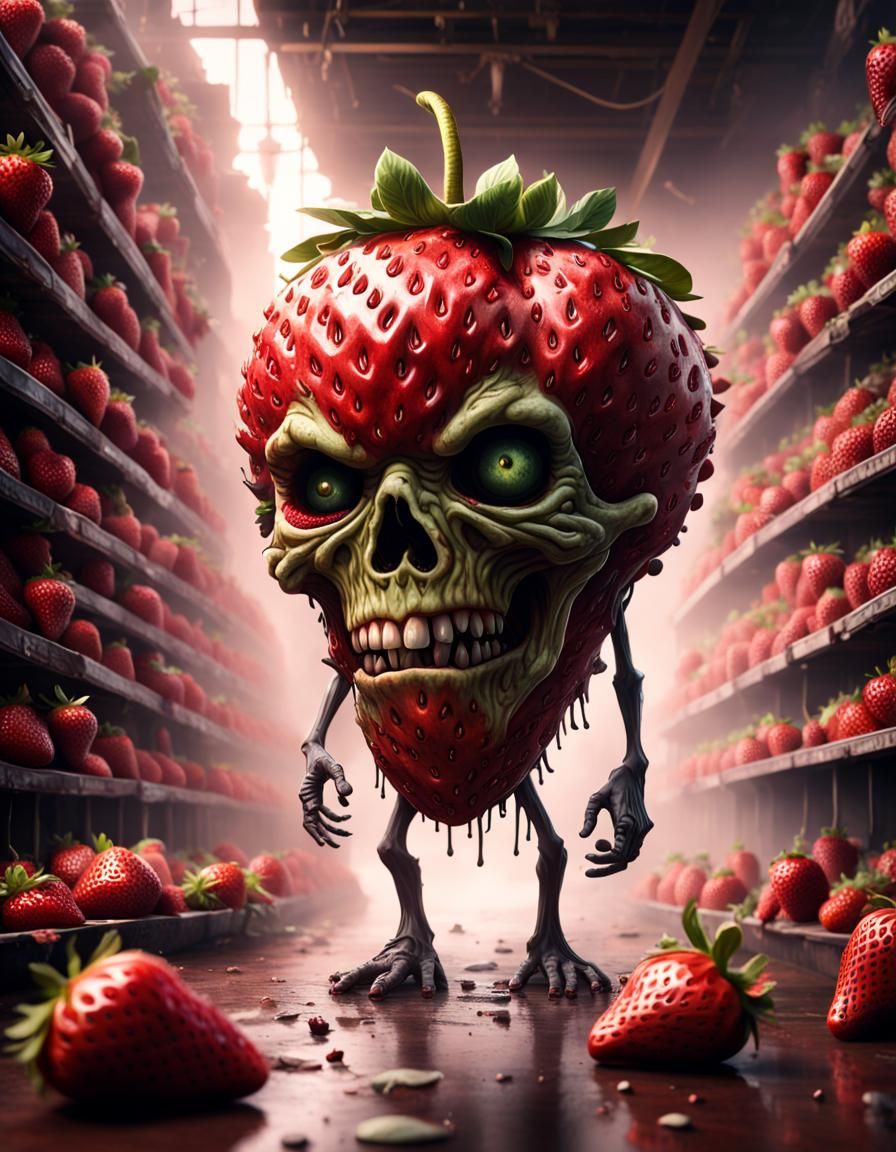 He's coming for your strawberries