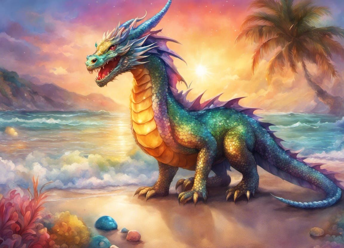 Rainbow dragon