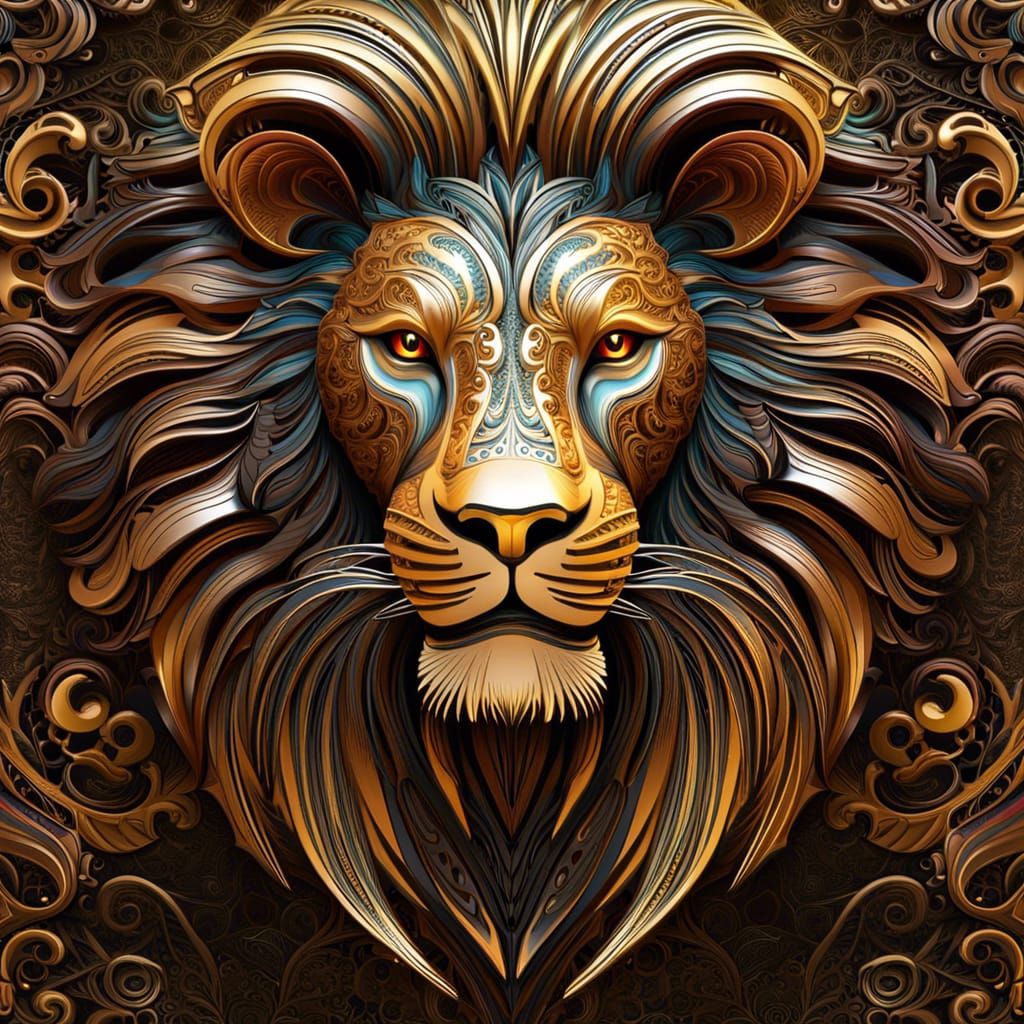 Lion! - AI Generated Artwork - NightCafe Creator