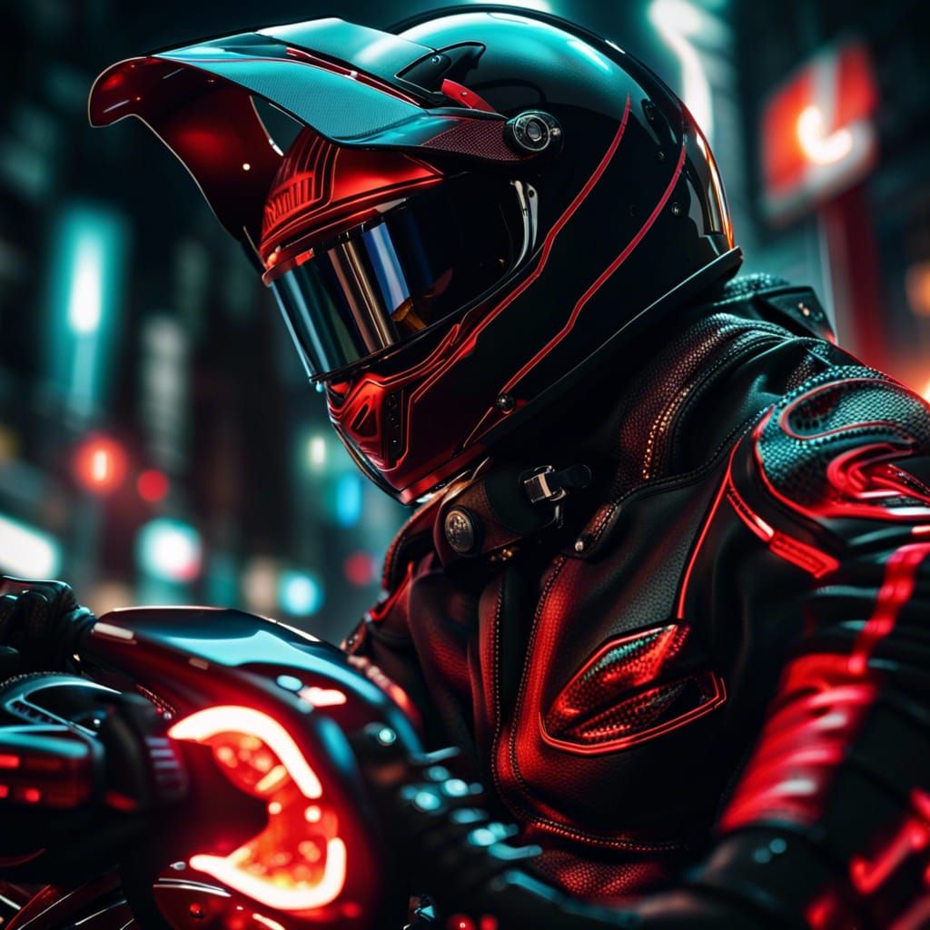 Midnight Rider - AI Generated Artwork - NightCafe Creator