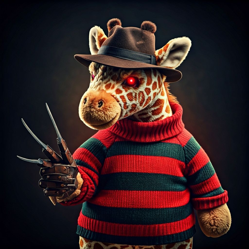 Giraf Kruger from Nightmare on Elm Street  by @Faea Tuulama