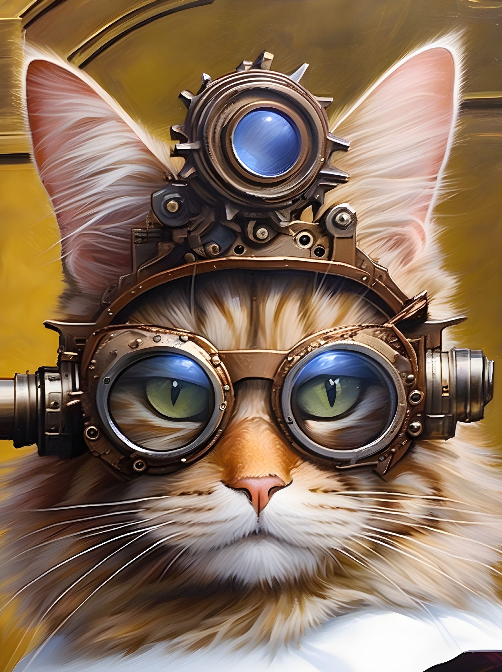 Steampunk Cat
