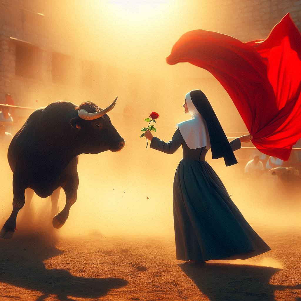 Nun Bullfighter