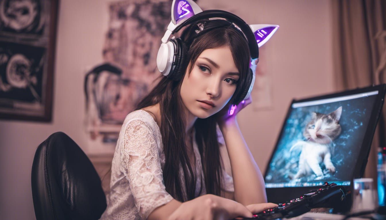 Gamer Girl 🎮🎧