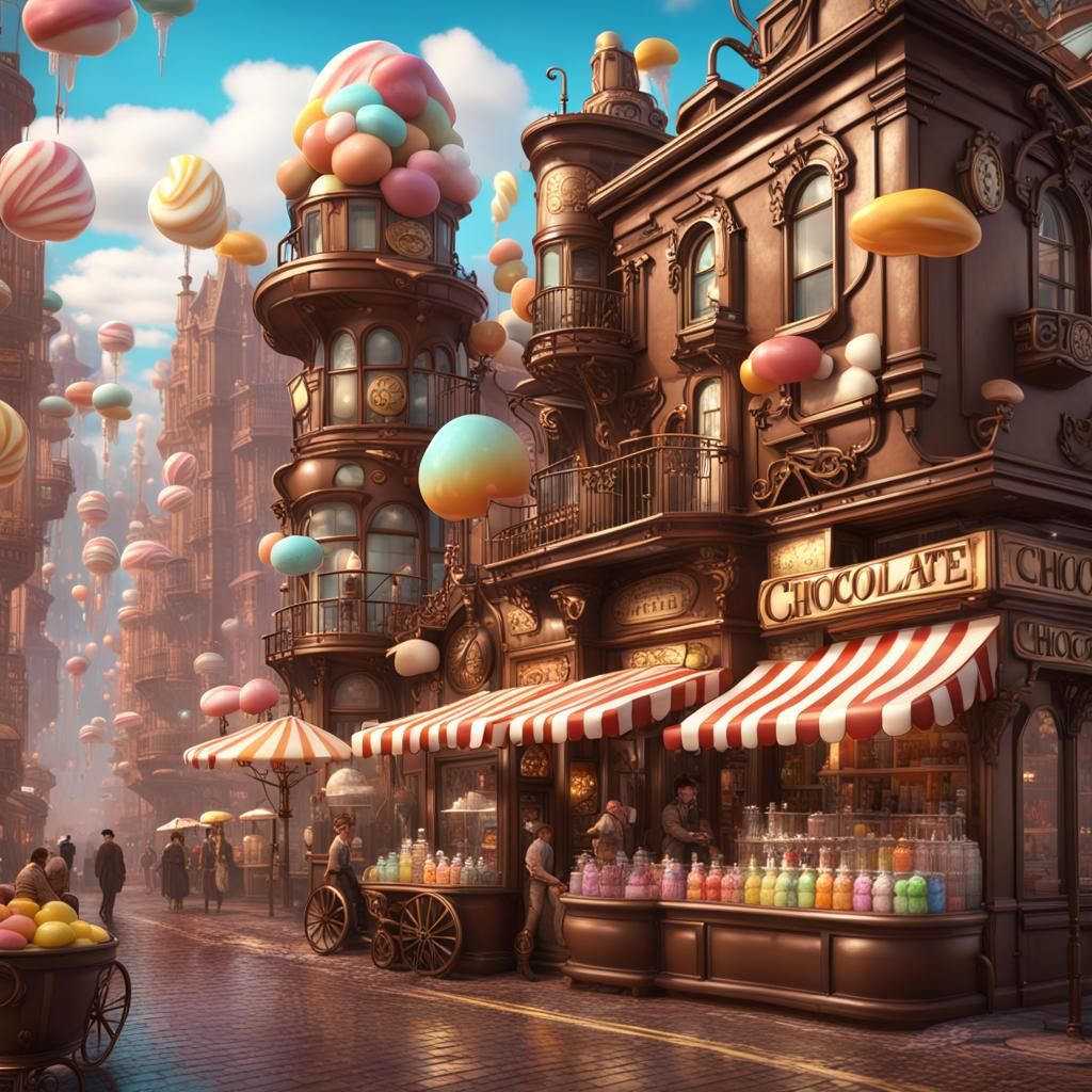 Chocolate City  by @LynnDi