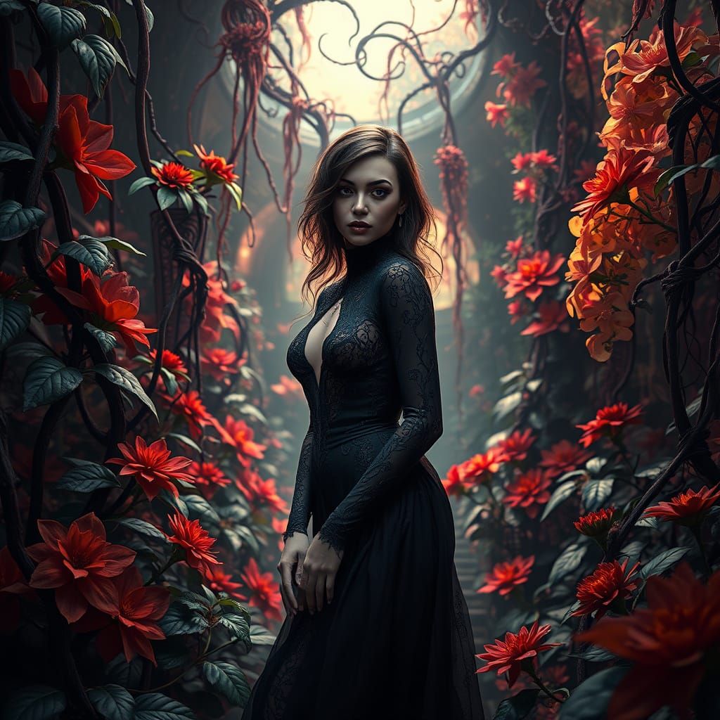 Thorns Adore Her  by @Figo