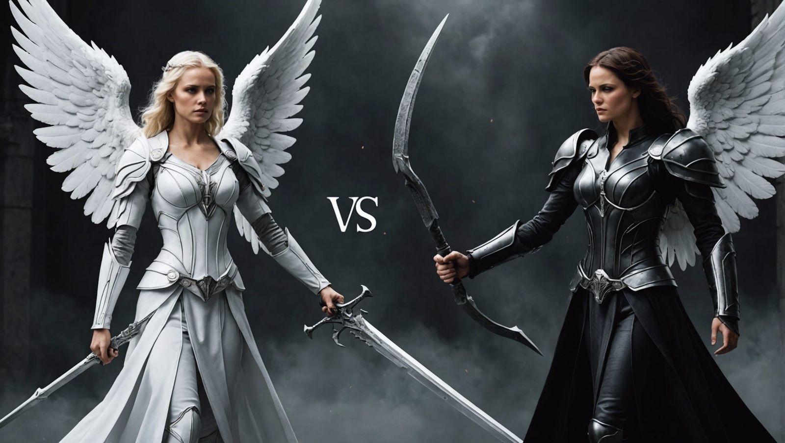 white angel vs dark angel