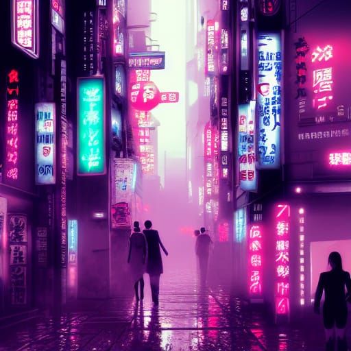 Tokyo Red Light District cyberpunk 2 undefined