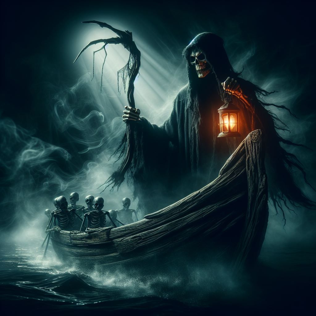 Charon, the ferryman of the river Styx