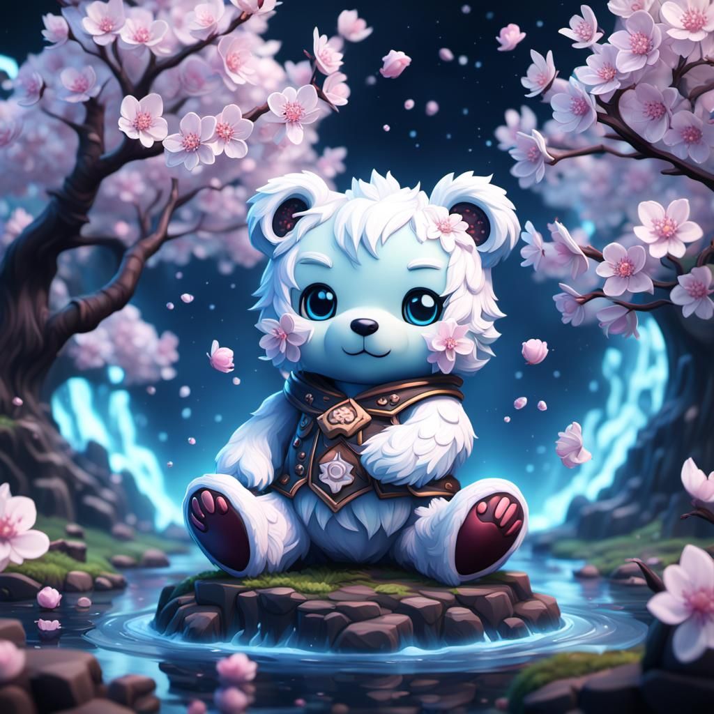 Chibi frost Cherry blossom teddy Graham's