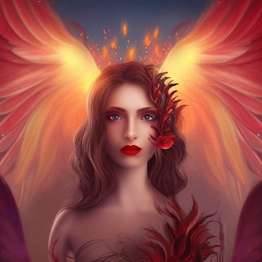 Almost Angel - Ai Generated Artwork - Nightcafe Creator