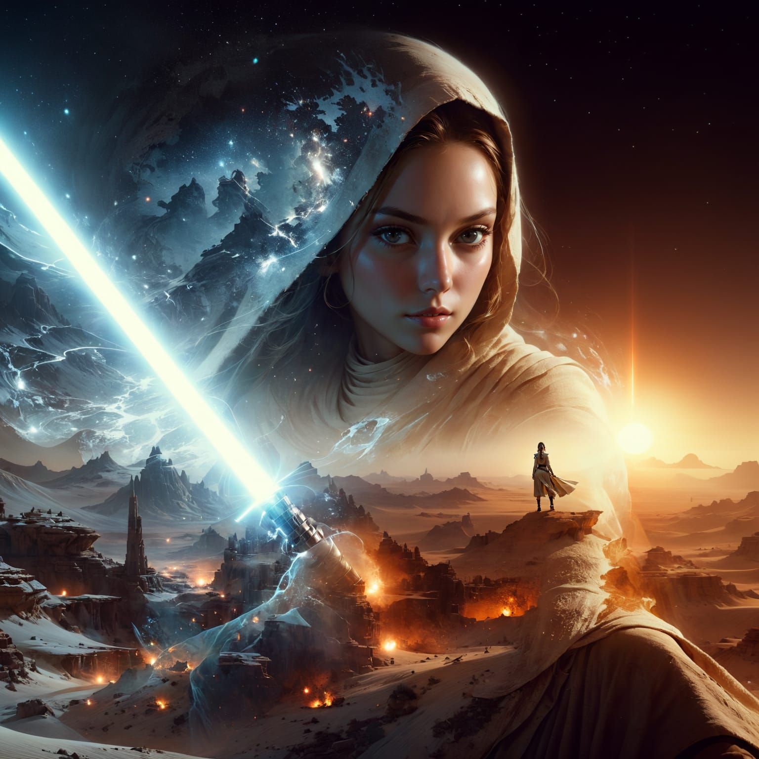 Jedi Double Exposure