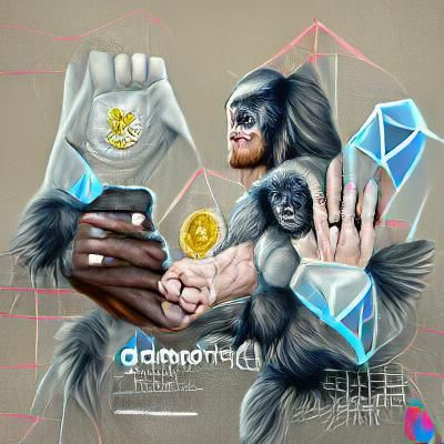 Diamond Hands Apes Stronk Together Cryptocurrency ethereum d...