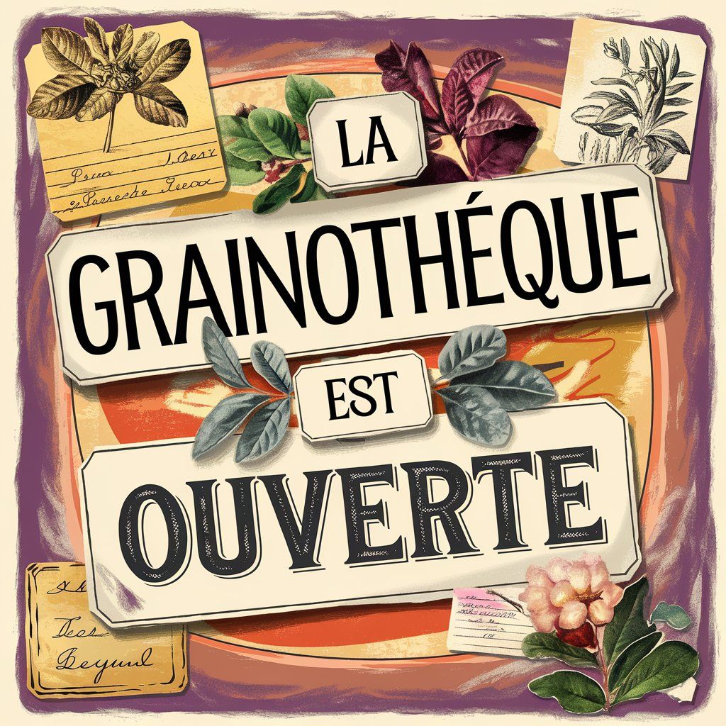 poster for the local seed library