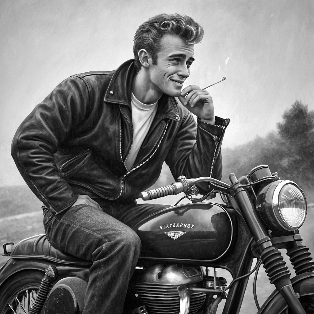 James Dean  by @Drubaldo