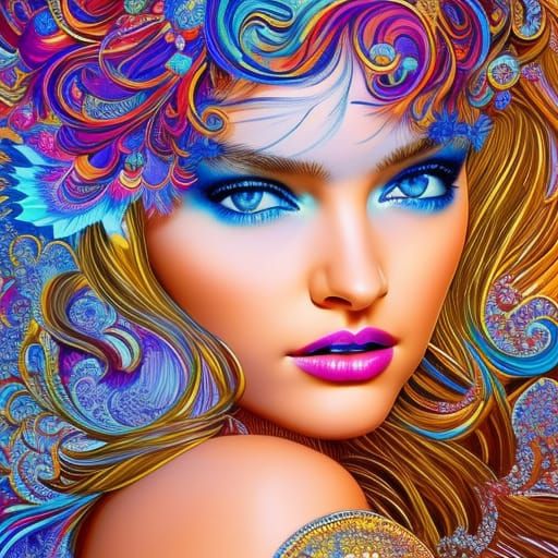 Miranda Kerr - AI Generated Artwork - NightCafe Creator