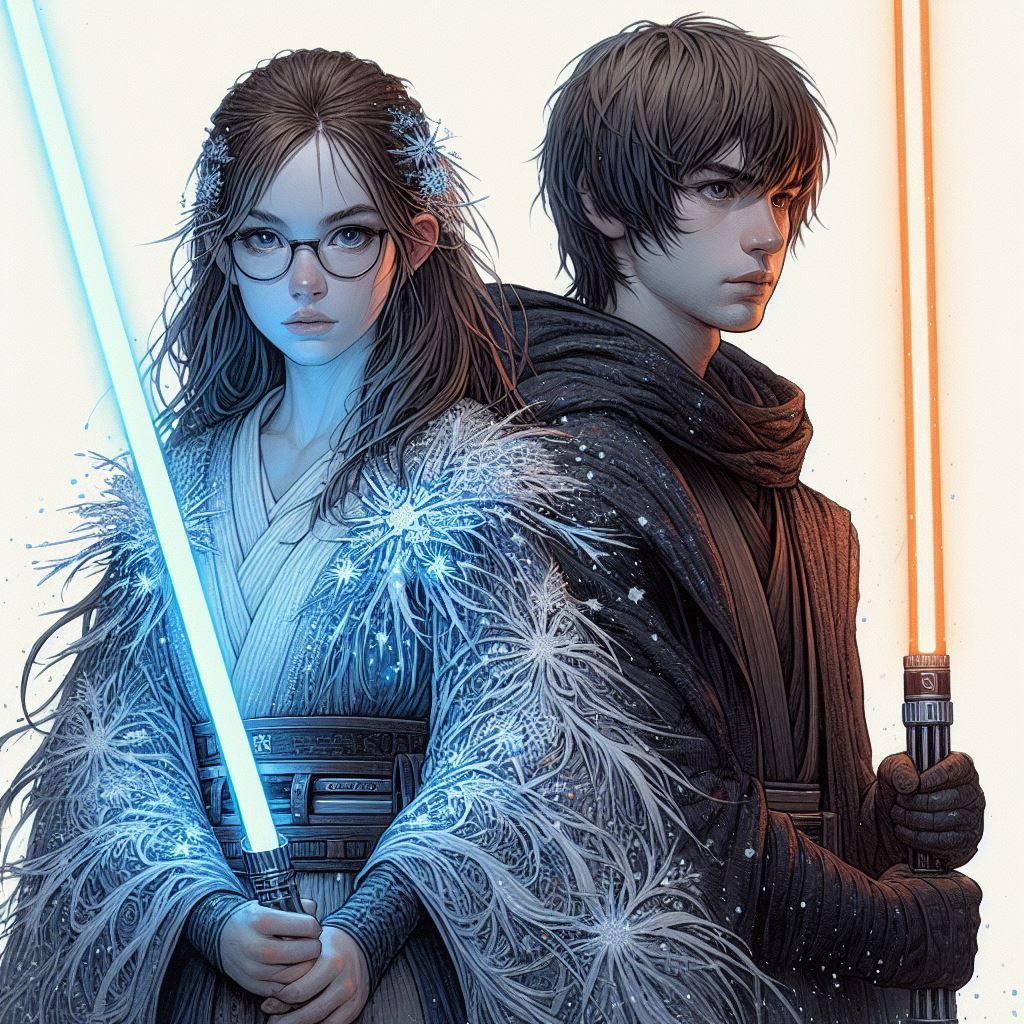 Anakin Solo and Jazlyn Reyla