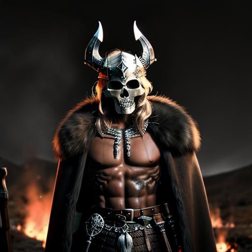 Viking skeleton