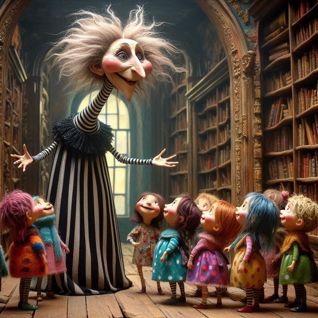 Welcomed by the countess of Goodybooky