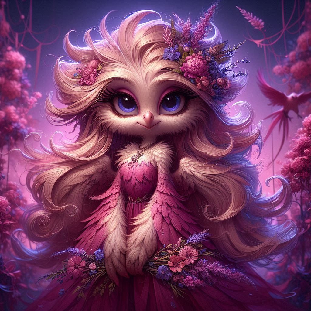 Feisty Little Ms HyperGriff-Zing Patchouliwork