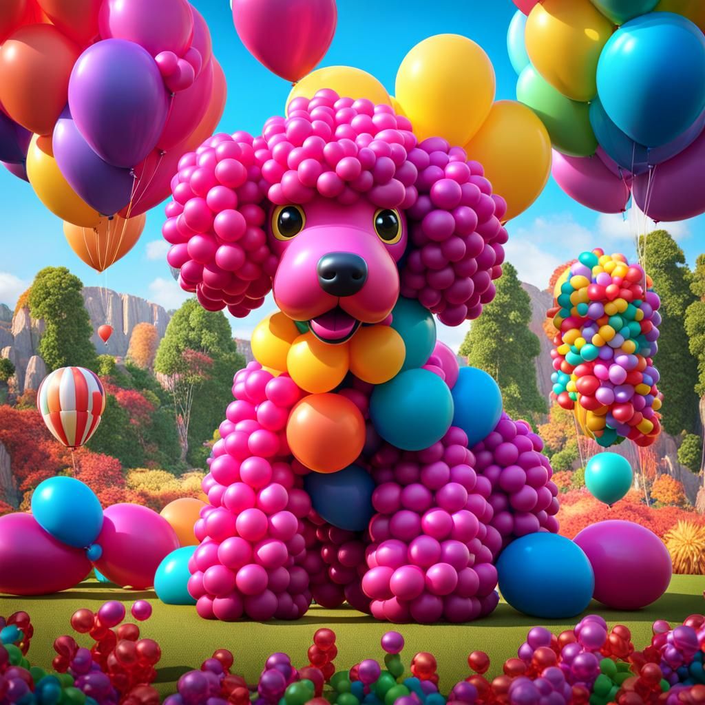 Poodle  by @Scriosadh