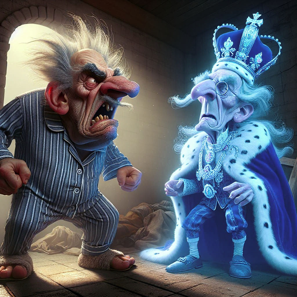 King Idiot-poo gets his due.  