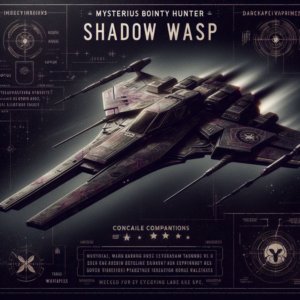 🚀 🛸 Mysterious Bounty Hunter scout ship