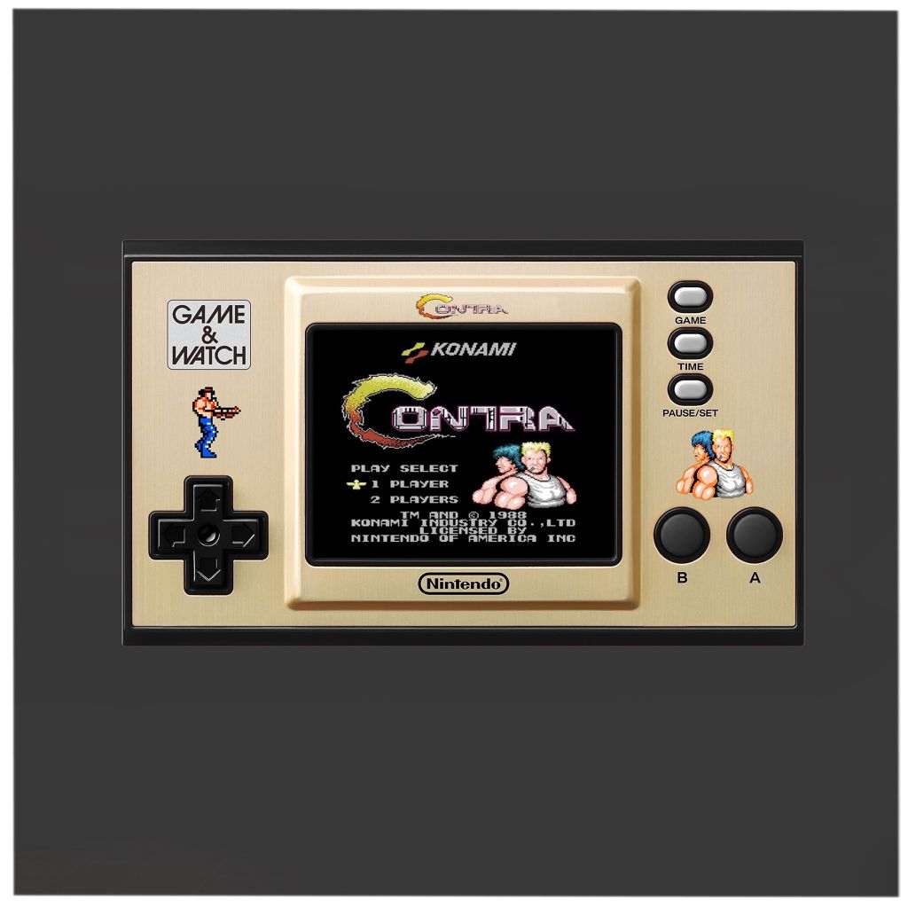 Contra Game and Watch Concept Art