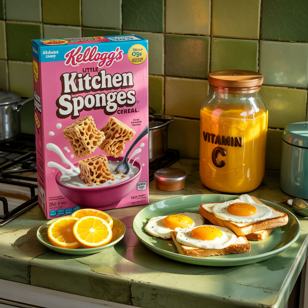 It's part of a balanced breakfast...