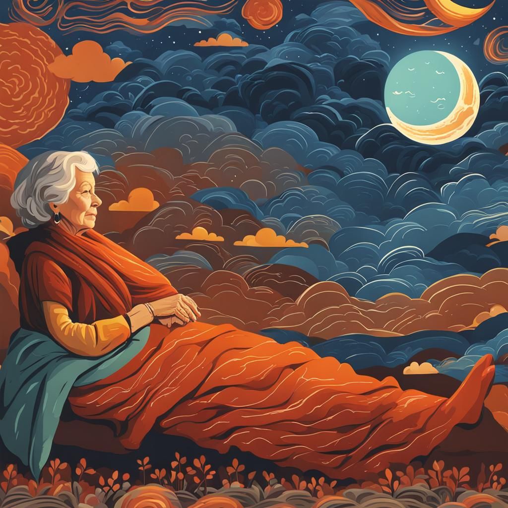 Sleeping under the stars