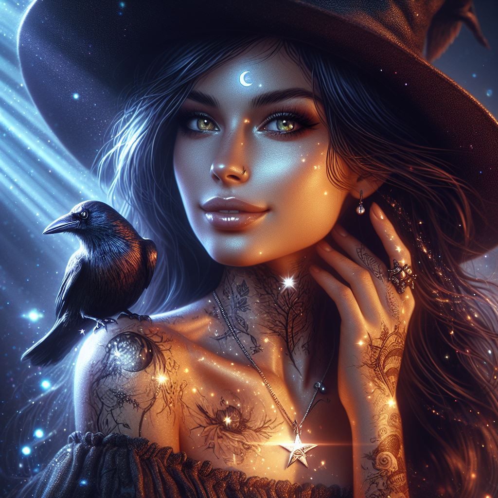 Witch portrait