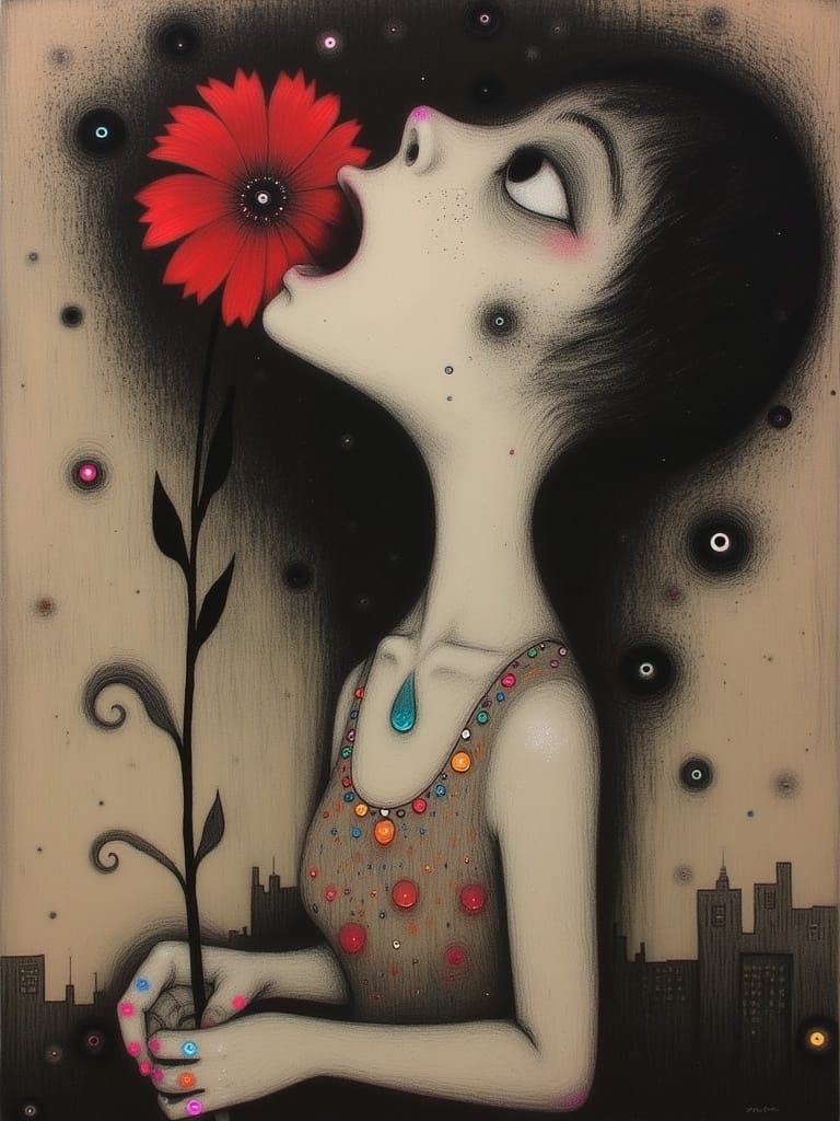 Flower breathing