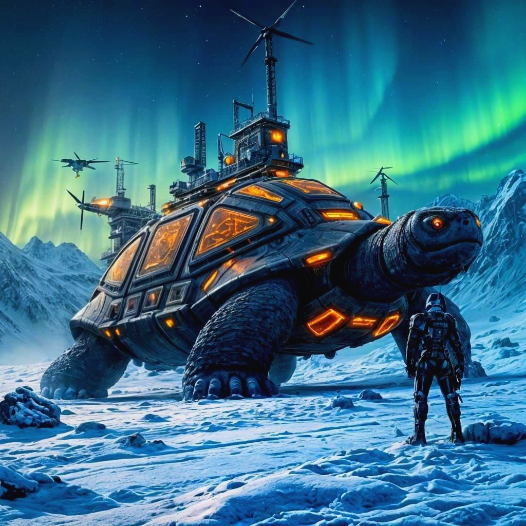 Supervillain mobile hideout