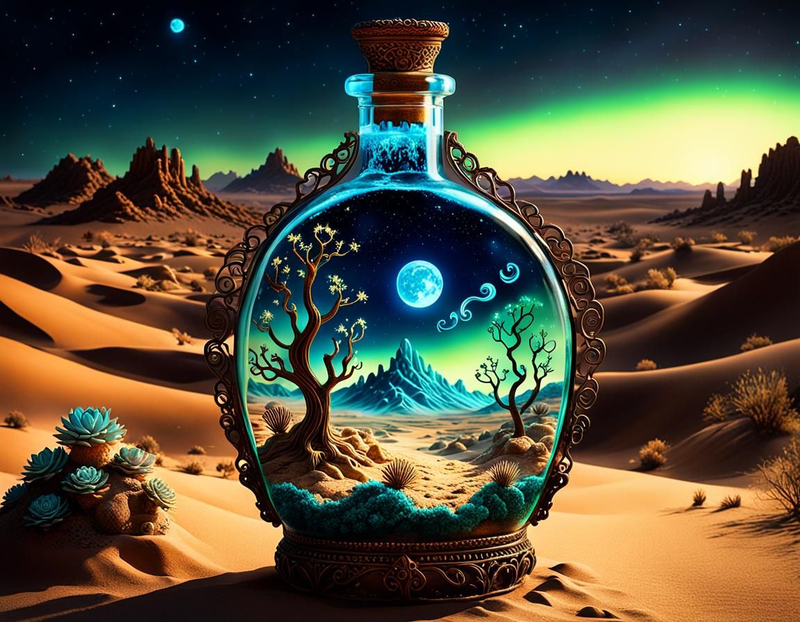 The Portal to the Magical Desert   by @Bephers