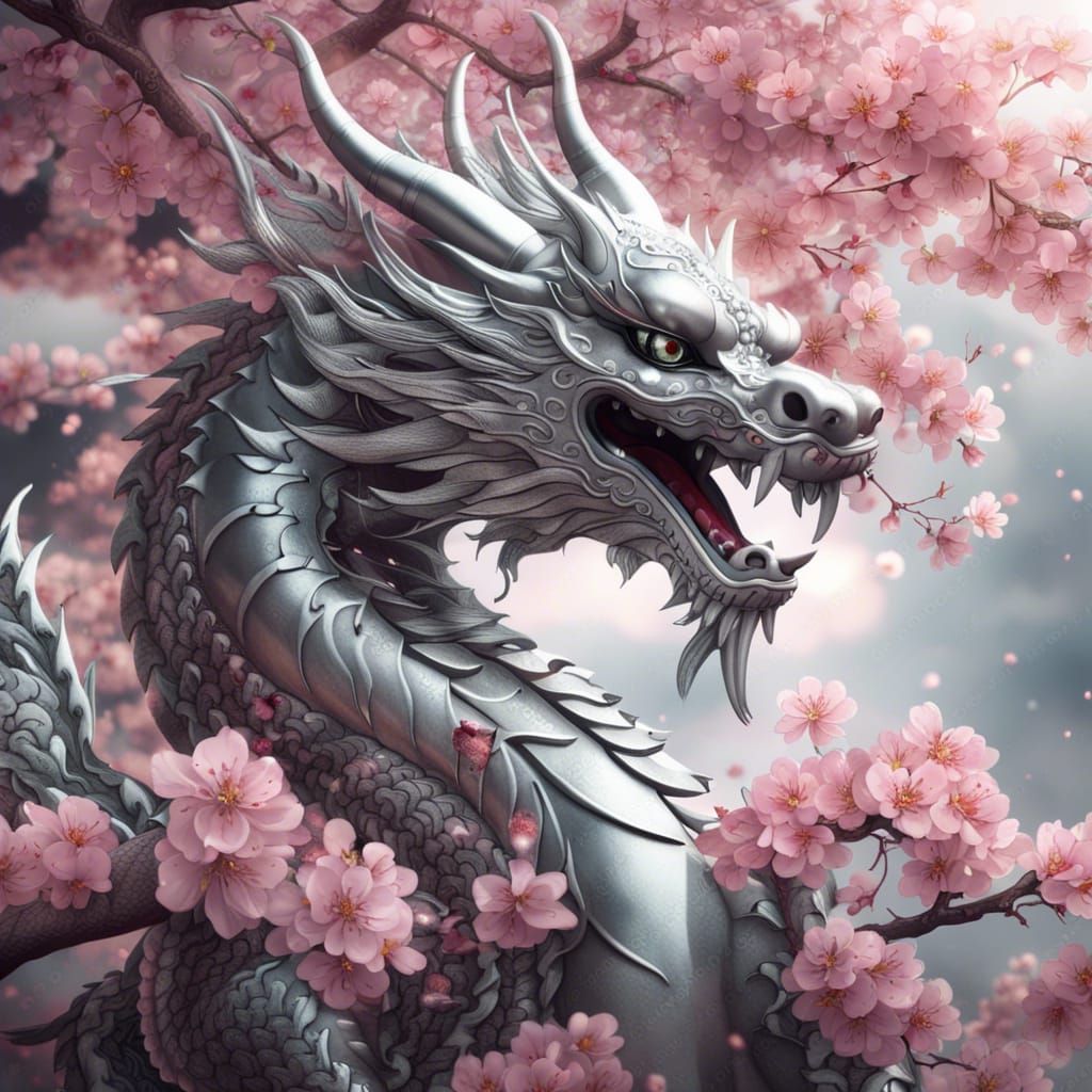 Guardian of The Cherry Blossom   by @Insight_Lion