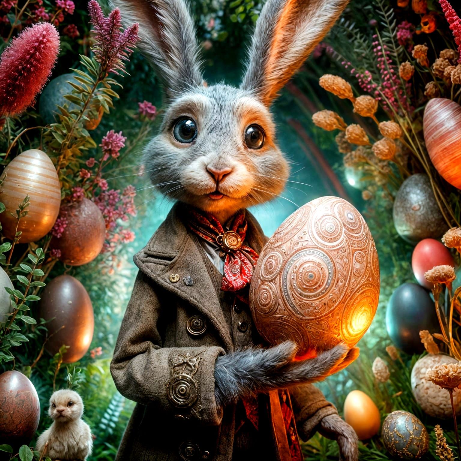 Easter bunny  by @EHACKMANN 