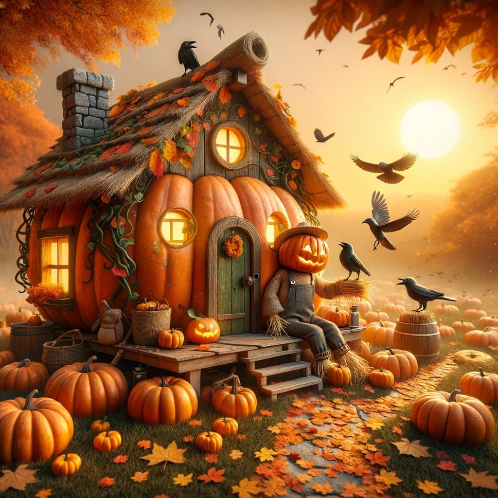 A Pumpkin Halloween  by @undefined