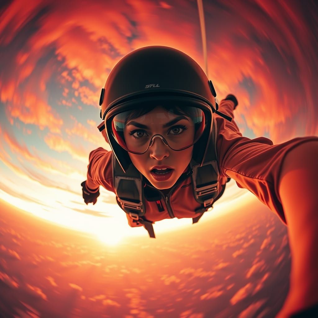 Skydiving!   by @Bruno Camadini