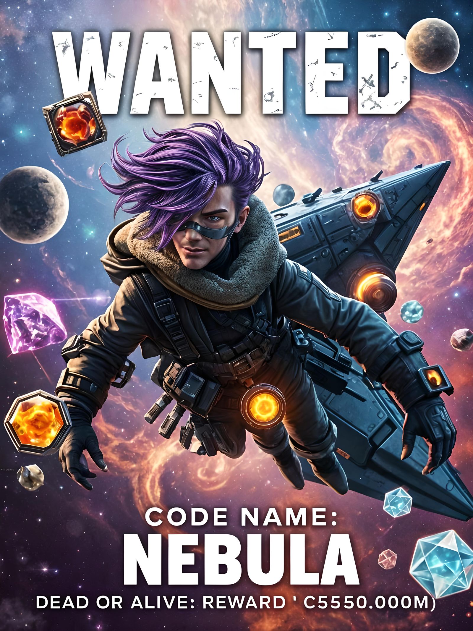 Interstellar bandit  by @Thefallen