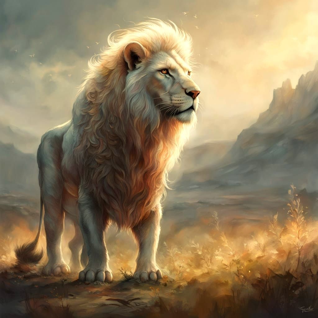 King Leo  by @Foodjoo