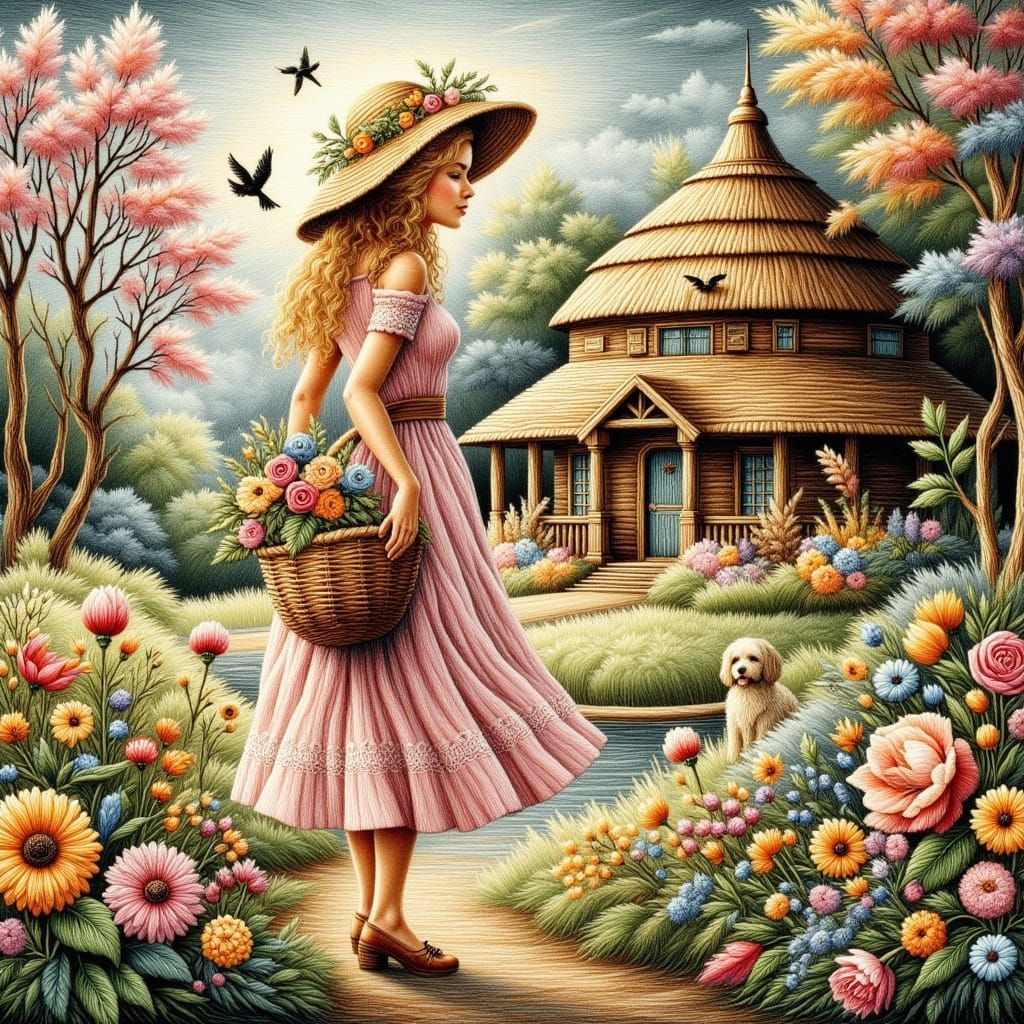 <lora:Oil paint color ink:1.0> 