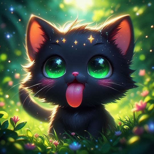 Sooty and her tongue 4