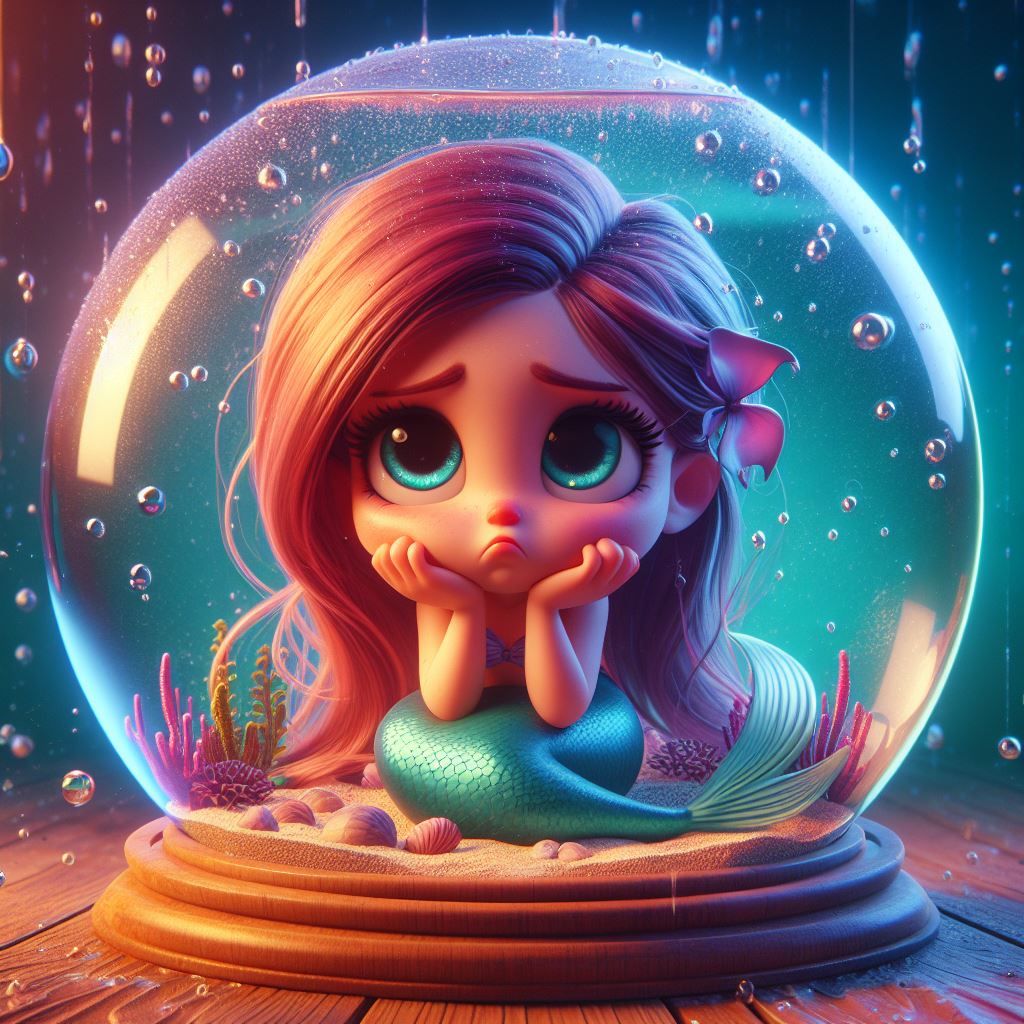 Little mermaid in trouble #2