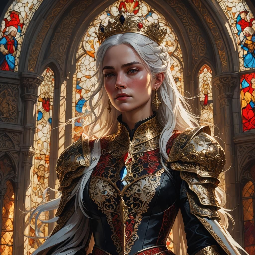 Rhaenyra Targaryen - AI Generated Artwork - NightCafe Creator