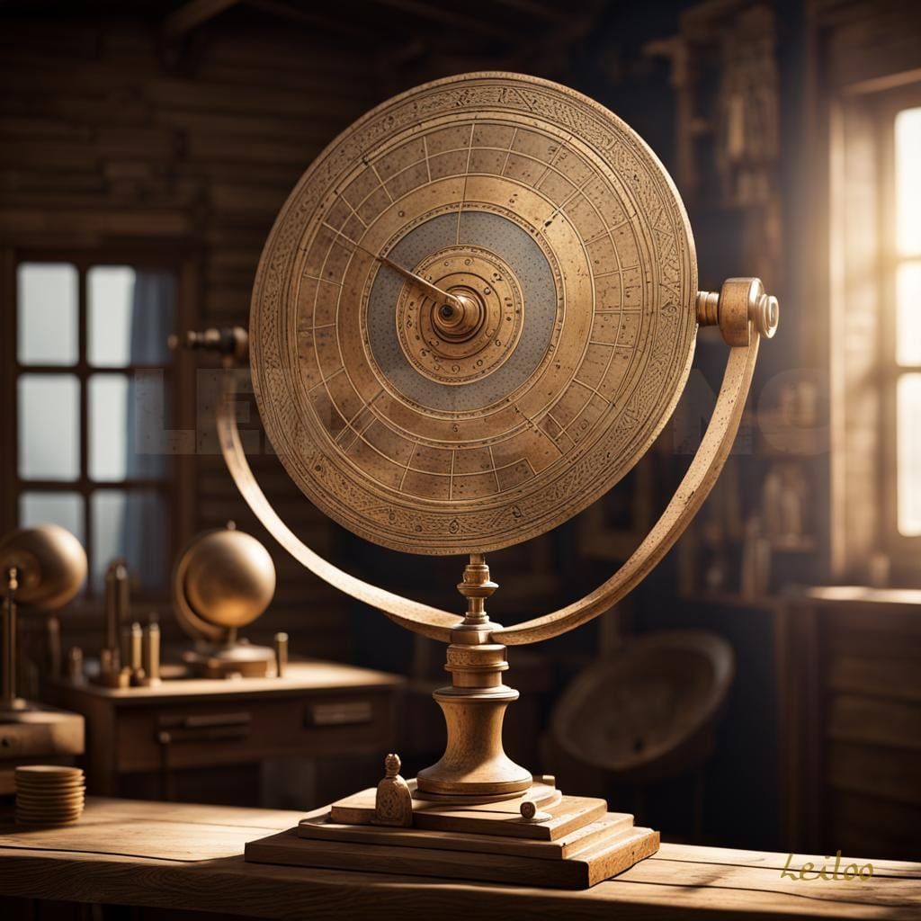 Astrolabe hellenistic 220 150 bc ai generated artwork nightcafe