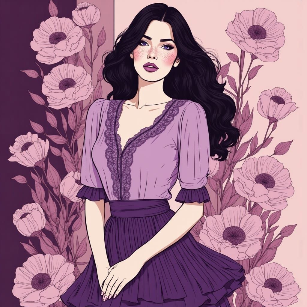 <lora:Line Art Flux:1.0> 