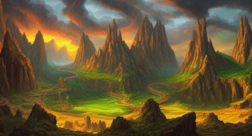 dungeons and dragons landscape